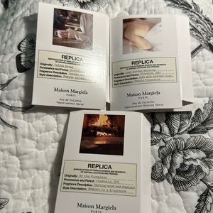 Replica Perfume Samples 1 each Coffee Break By the Fireside Lazy Sunday Morning